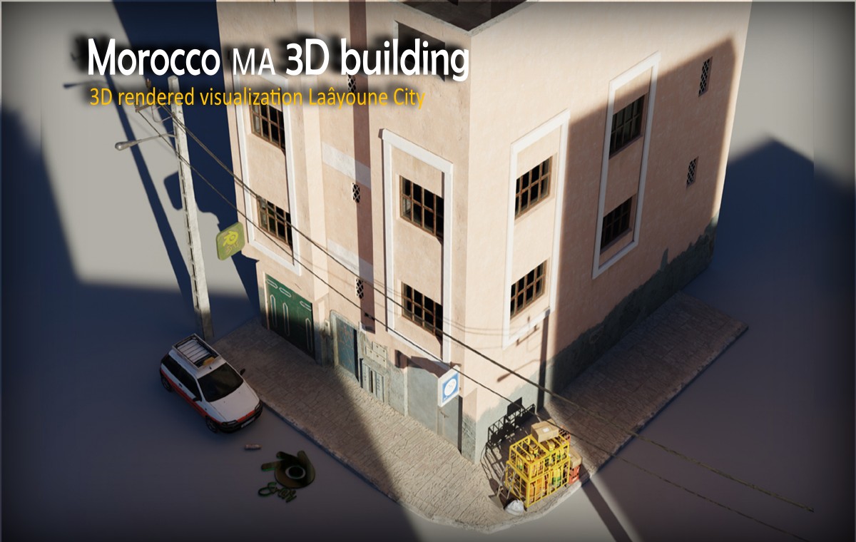 Moroccan Building — Laayoune 3