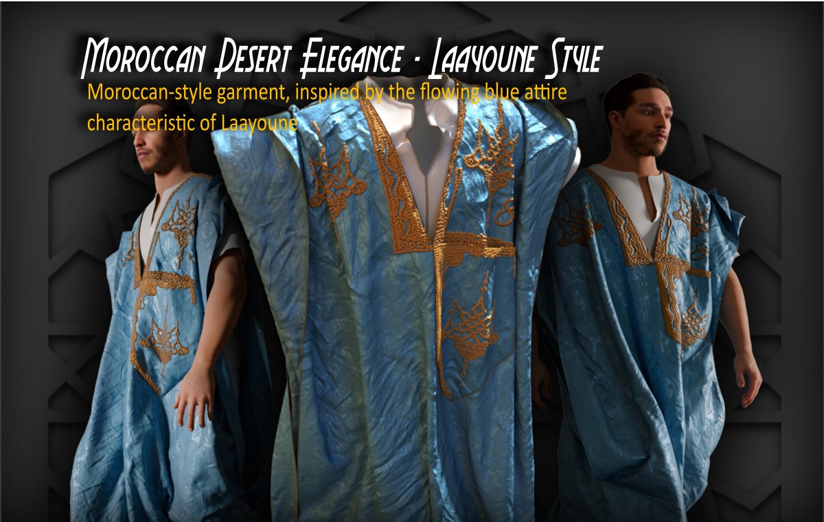 Moroccan Desert Outfit — Male